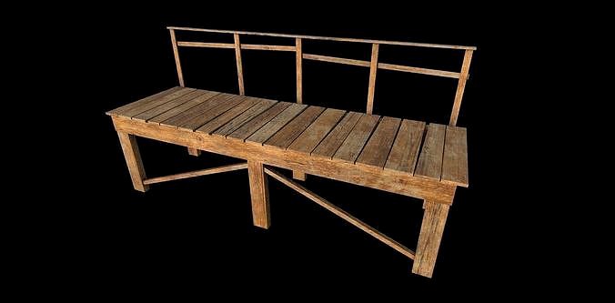 Bridge Low-poly 3D model