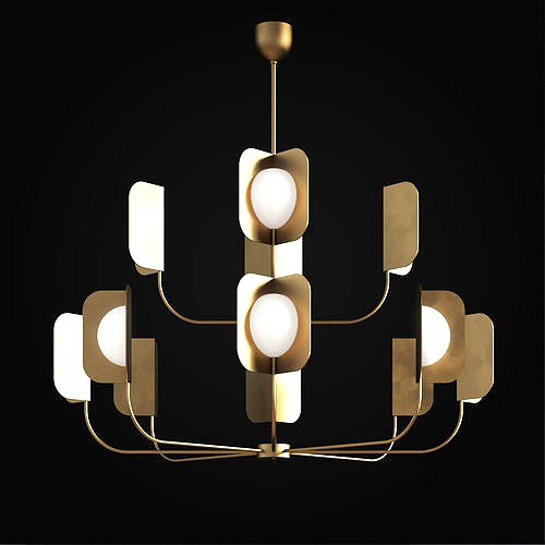 mmlampadari Leaf Chandelier