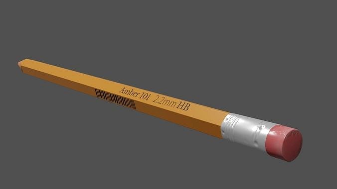 Pencil 3D model