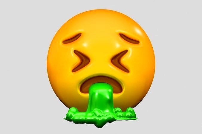 Emoji Face Vomiting