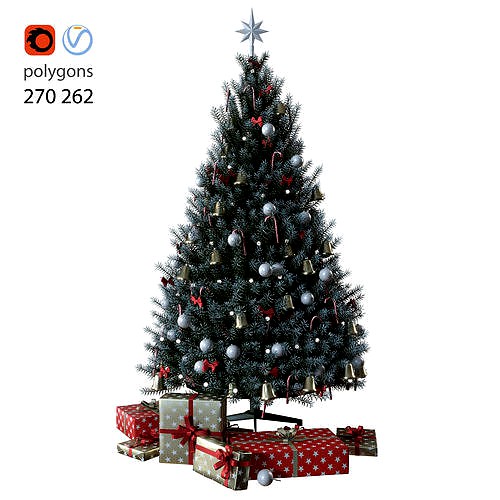 Christmas tree 3D model