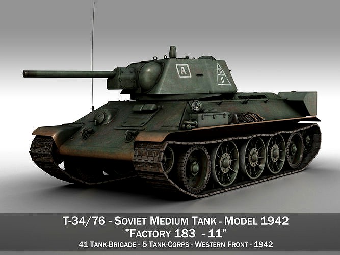 T-34-76 - Model 1942 - Soviet medium tank - 11