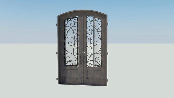 Iron Doors Double Door