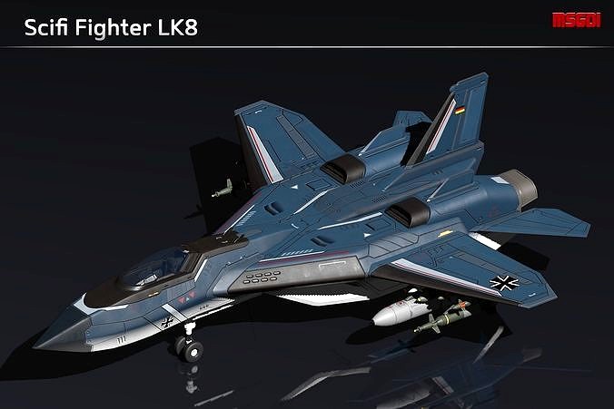 Scifi Fighter LK8
