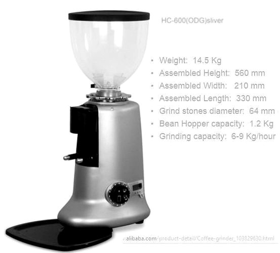 HC600 coffee grinder