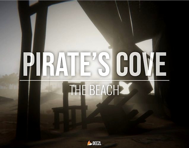 Pirates Cove - The Beach - Blender and FBX