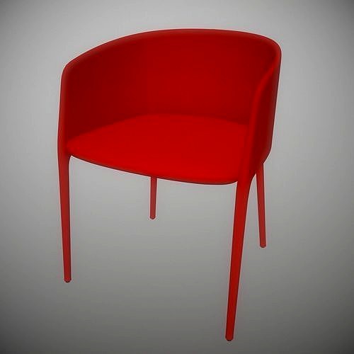 Achille Arm Chair Red