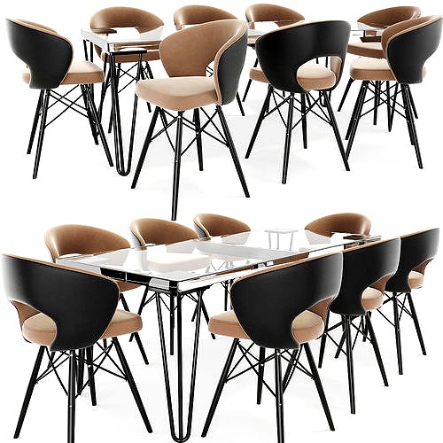 Oslo Dining Table Chair Set