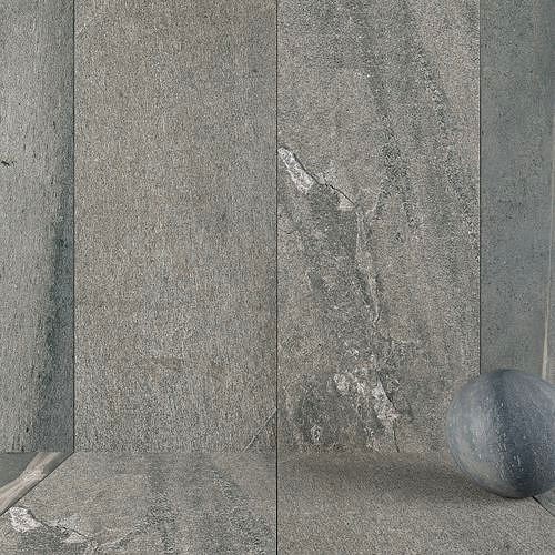 Stone Wall Tiles Santorini Fume 120x270 Set
