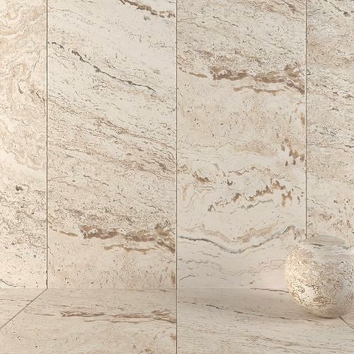 Stone Wall Tiles Antico Ivory 120x270 Set