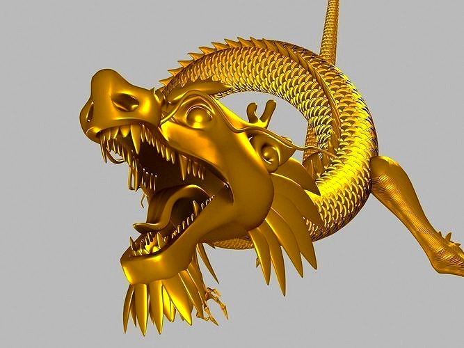 Chinese Gold Dragon