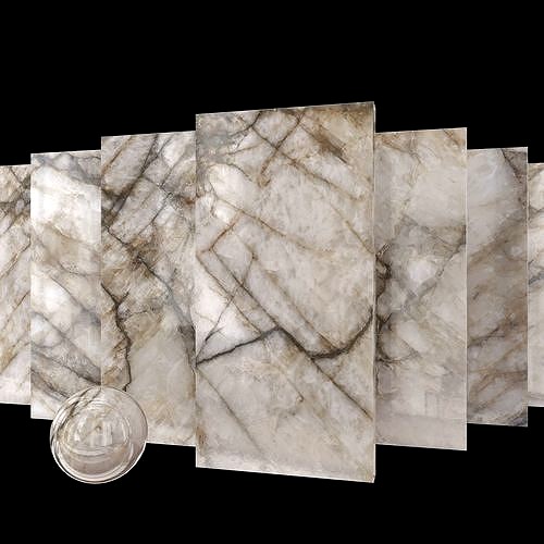 Marble Set Museum Crystal Thunder 80x16