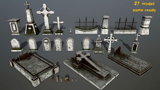tombstone   set