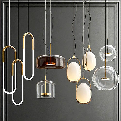 Collection ofminimalist pendants