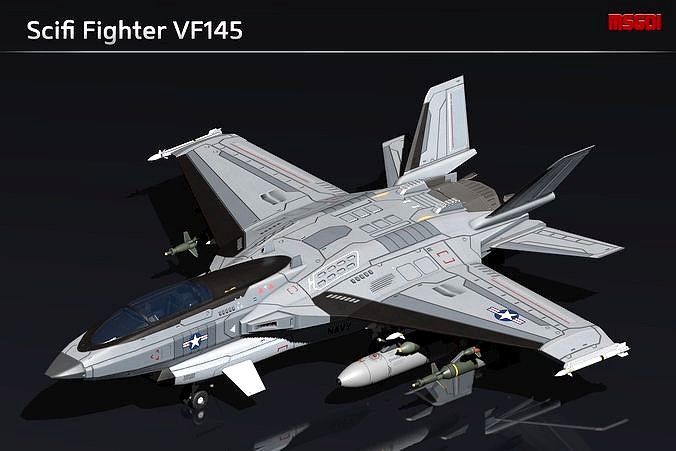 Scifi Fighter VF145