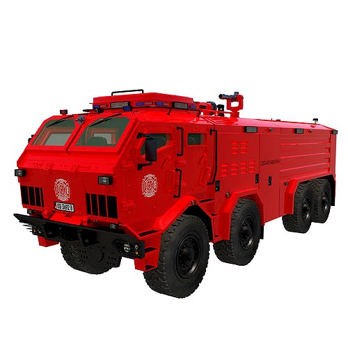 Firefighters vehicle