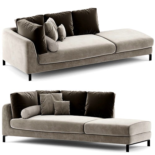 B AndB Italia Ray Chaise Lounge