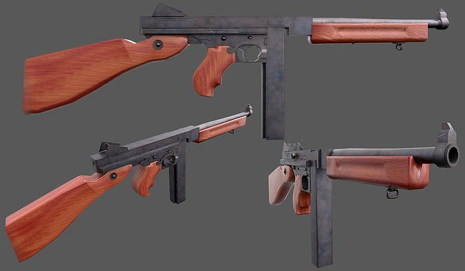 M1 Thompson - American WW2 Weapon