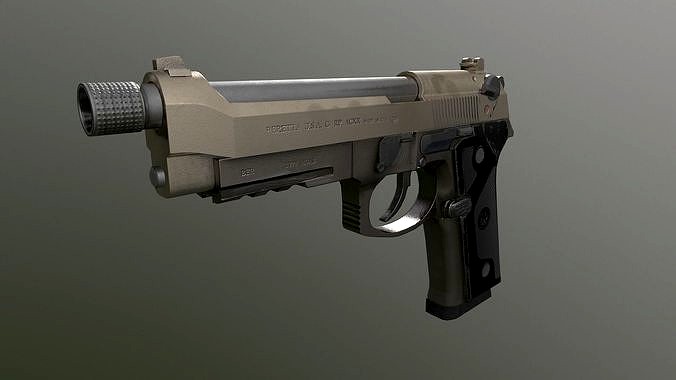 Unreal and Unity Beretta M9