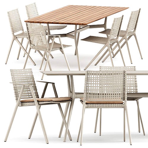 BRANCH CHAIR and BRANCH TABLE SET3 by TRIBU