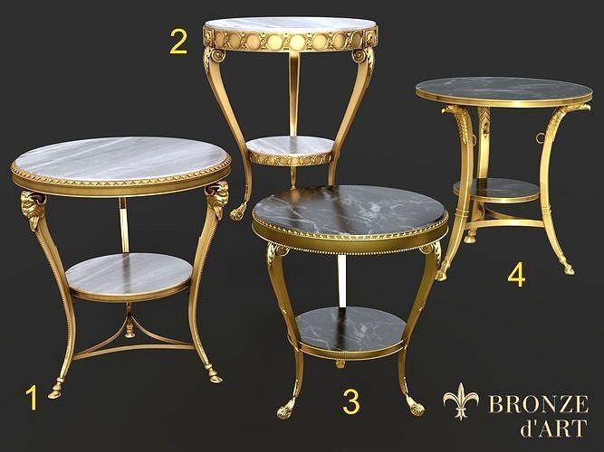 Brons dART classic table set