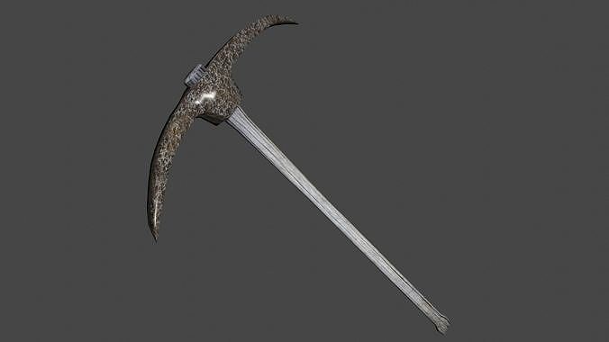 Simple Worn Pickaxe