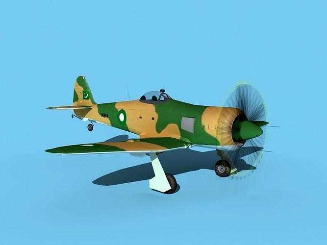 Hawker Sea Fury V18 Pakistan AF