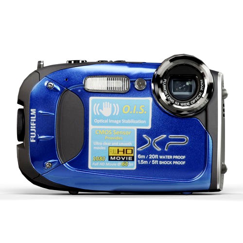 Fujifilm FinePix XP60 Blue rugged and proof digital camera