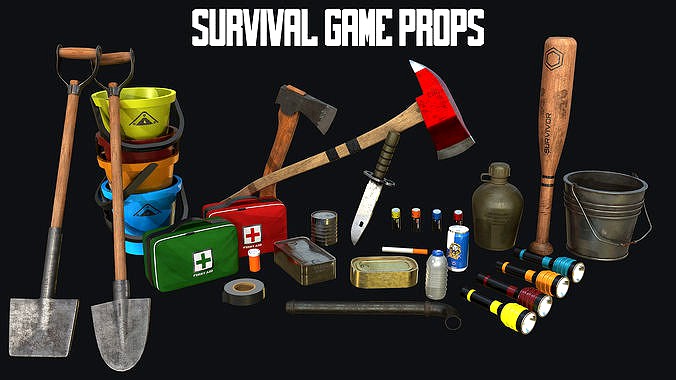 Survival Game Props PBR