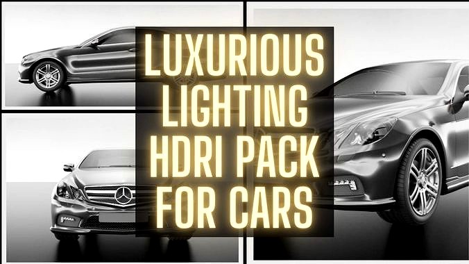 Luxurious 3D Car Studio HDRI Pack 20 Maps  PROMO half price