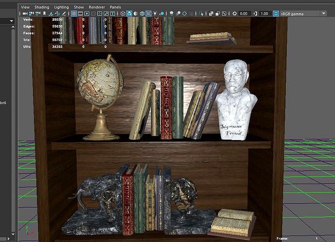 PBR Full Bookshelf