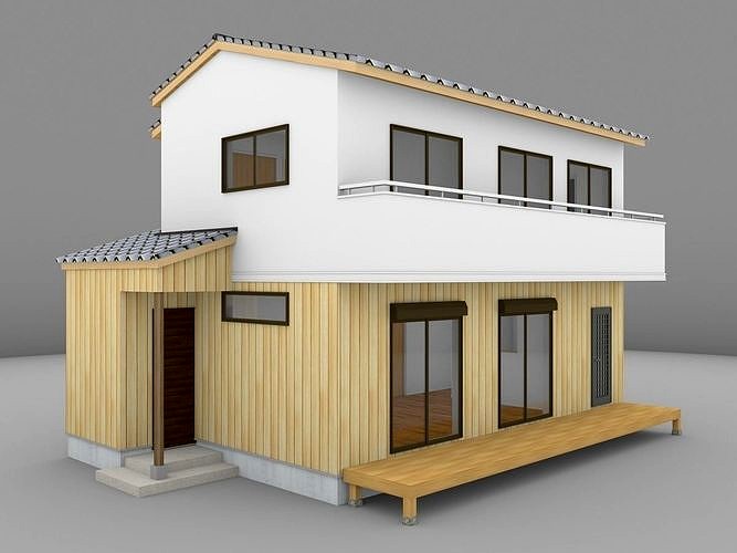 House model for background 19