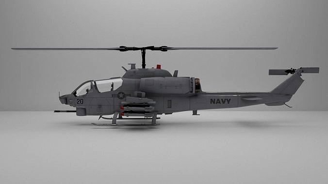 Helicopter ah1w