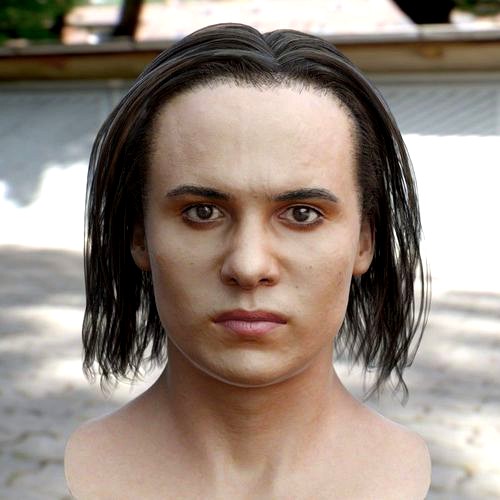 3d model Frank Dillane