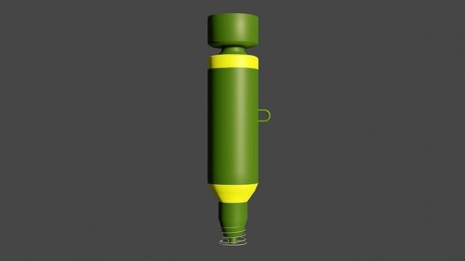 British Explosive Ordnance Modified US 20lb Fragmentation Bomb