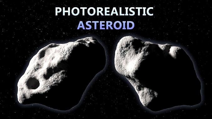 Photorealistic Asteroid