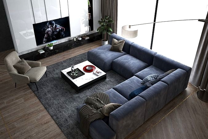 living room scene
