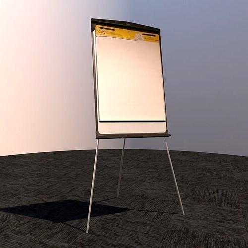 Post It Easel - Vray