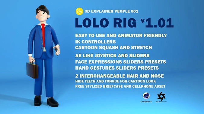 Lolo the stylized Businessman