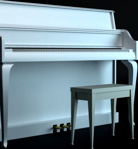 White Piano