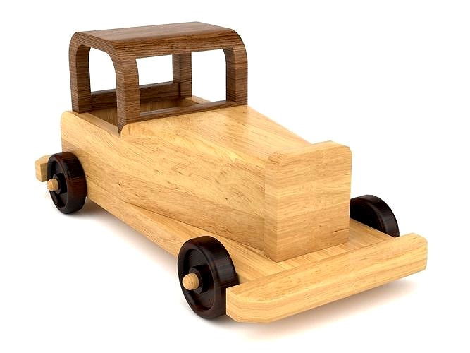 Wooden toy car 32