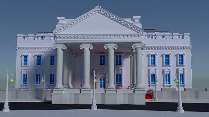 WHITE HOUSE 3D MODEL