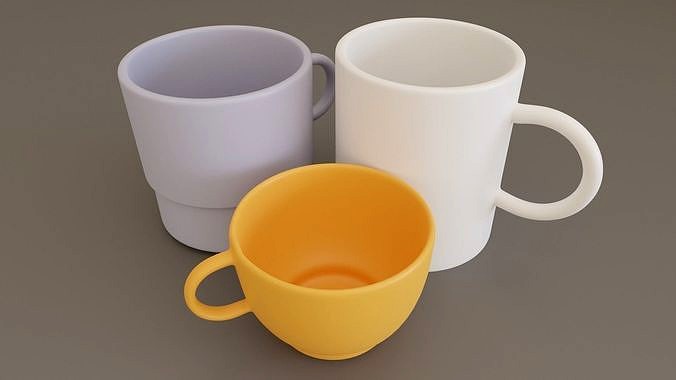 3 Simple Cups