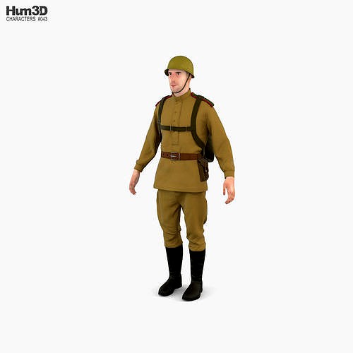 WW2 Soviet Soldier