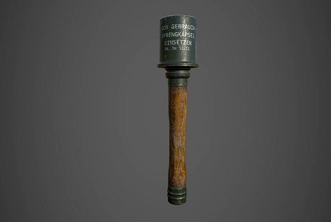 German Grenade Stielhandgranate M24