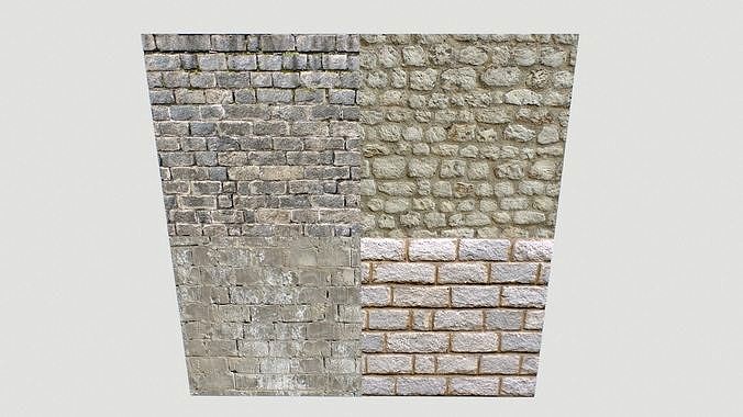 Stone wall textures pack