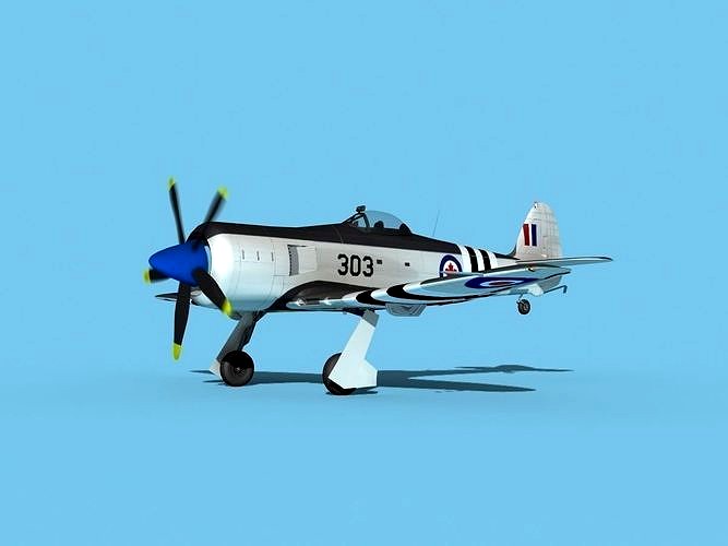 Hawker Sea Fury V14 RCAF