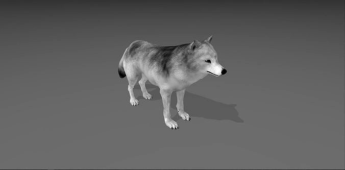 Wolf 3D Model