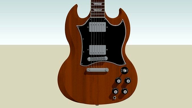 Guitar - Gibson SG - Brown Wood Finish