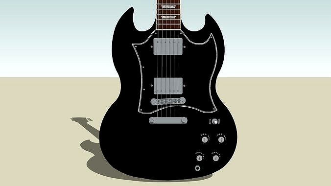 Guitar - Gibson SG - Black Finish